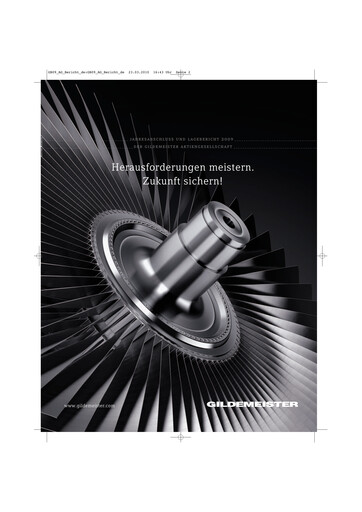 Thumbnail DMG Mori Aktiengesellschaft Financial Statement 2009