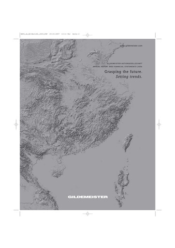 Thumbnail DMG Mori Aktiengesellschaft Financial Statement 2006