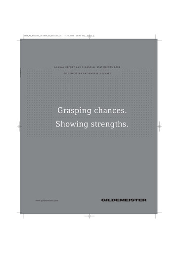 Thumbnail DMG Mori Aktiengesellschaft Financial Statement 2008