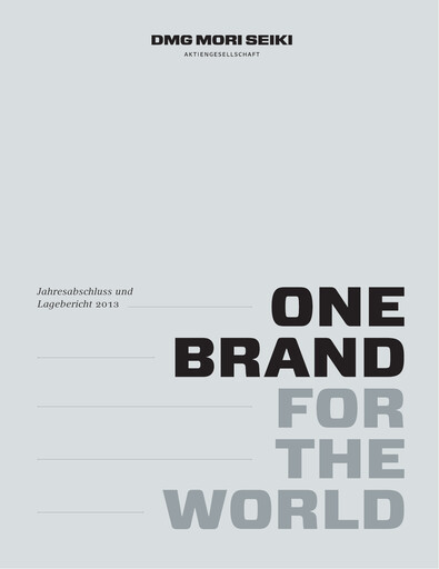 Thumbnail DMG Mori Aktiengesellschaft Financial Statement 2013