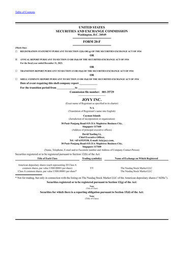 Thumbnail JOYY Annual Report 2023