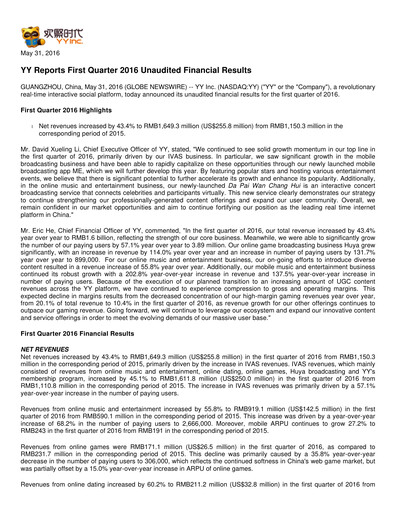 Thumbnail JOYY Quarterly Report 2016-q1