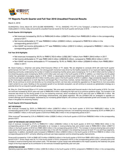 Thumbnail JOYY Quarterly Report 2018-q4