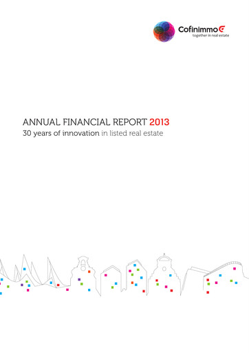Thumbnail Cofinimmo Annual Report 2013