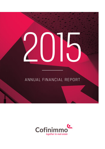 Thumbnail Cofinimmo Annual Report 2015