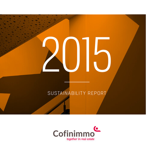 Thumbnail Cofinimmo Sustainability Report 2015