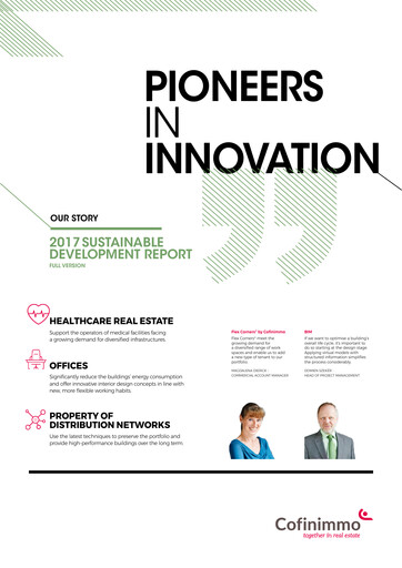 Thumbnail Cofinimmo Sustainability Report 2017