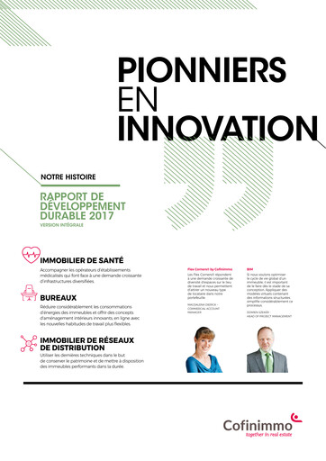 Thumbnail Cofinimmo Sustainability Report 2017