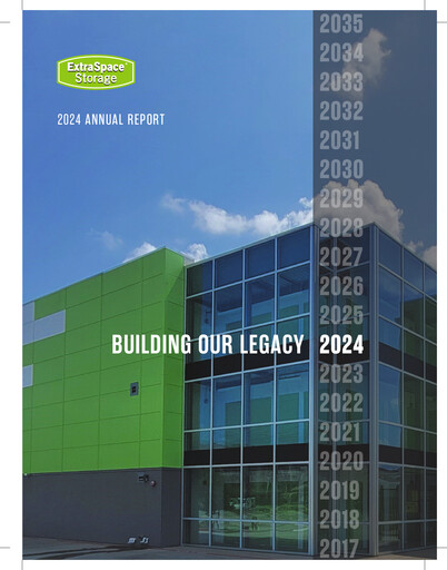 Thumbnail Extra Space Storage
 Annual Report 2024