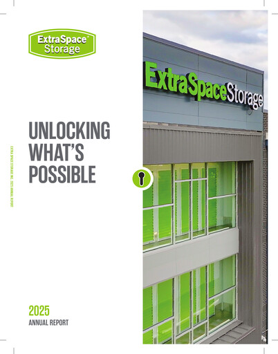 Thumbnail Extra Space Storage
 Annual Report 2025