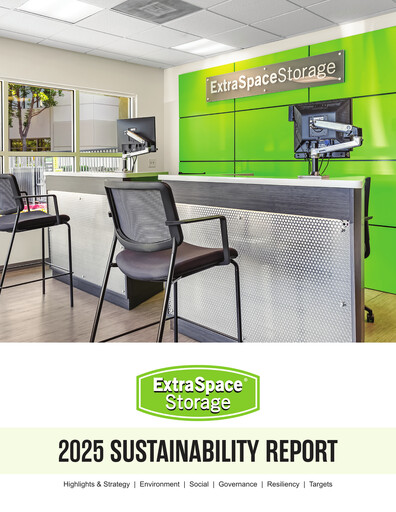 Thumbnail Extra Space Storage
 Sustainability Report 2025
