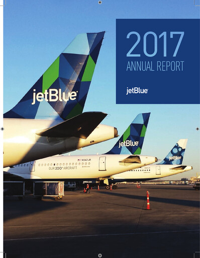 Thumbnail Jetblue Airways
 Annual Report 2017