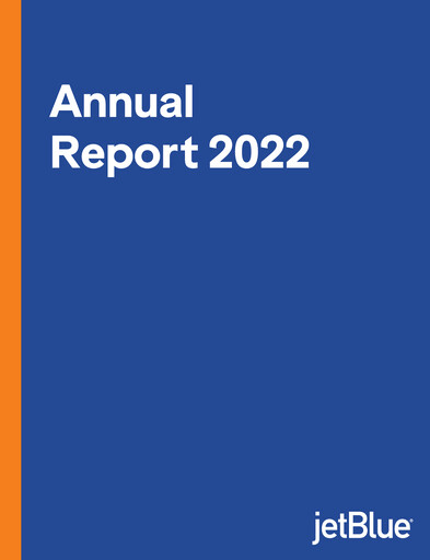 Thumbnail Jetblue Airways
 Annual Report 2022