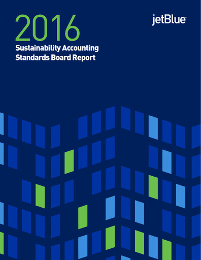 Thumbnail Jetblue Airways
 ESG Report 2016