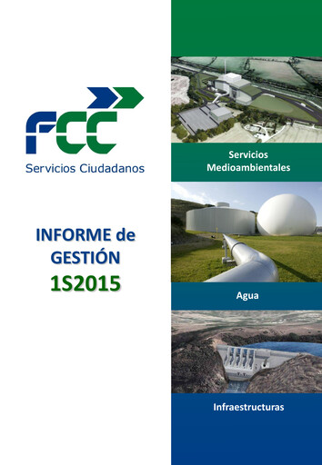 Vorschaubild Fomento de Construcciones y Contratas
 Halbjahresbericht 2015-h1