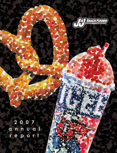 Thumbnail J&J Snack Foods
 Annual Report 2007