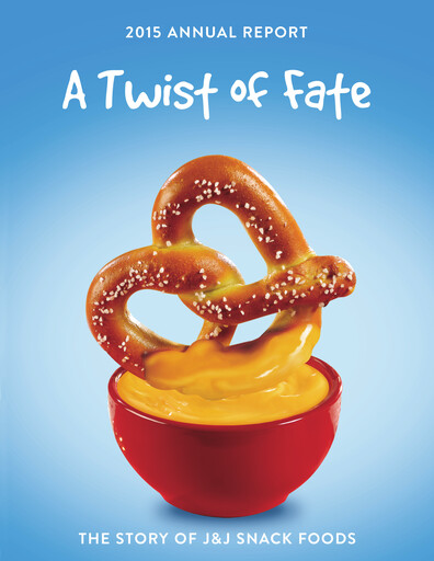 Thumbnail J&J Snack Foods
 Annual Report 2015