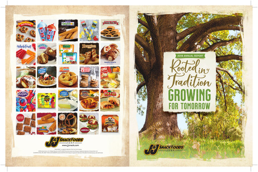 Thumbnail J&J Snack Foods
 Annual Report 2018