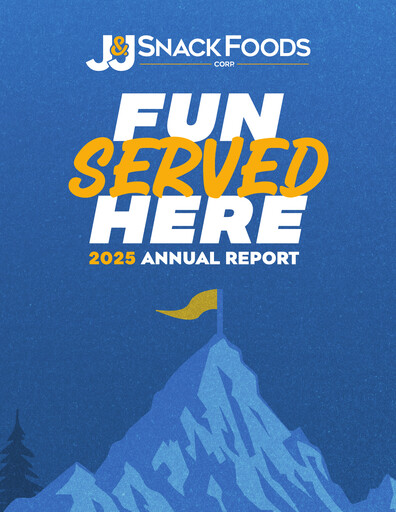 Thumbnail J&J Snack Foods
 Annual Report 2025