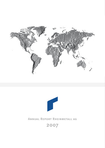 Thumbnail Rheinmetall
 Annual Report 2007