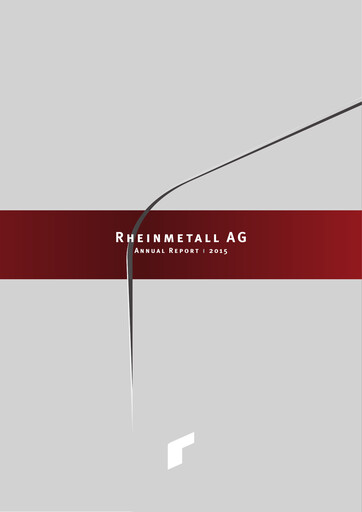 Thumbnail Rheinmetall
 Annual Report 2015