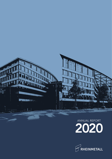 Thumbnail Rheinmetall
 Annual Report 2020