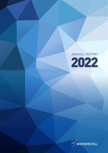 Thumbnail Rheinmetall
 Annual Report 2022
