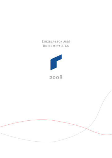 Thumbnail Rheinmetall
 Financial Statement 2008