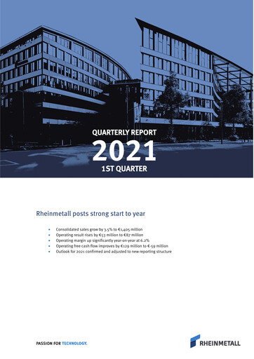 Thumbnail Rheinmetall
 Quarterly Report 2021-q1