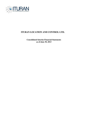 Vorschaubild Ituran Finanzmitteilung 2013-h1