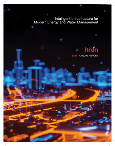 Thumbnail Itron
 Annual Report 2025
