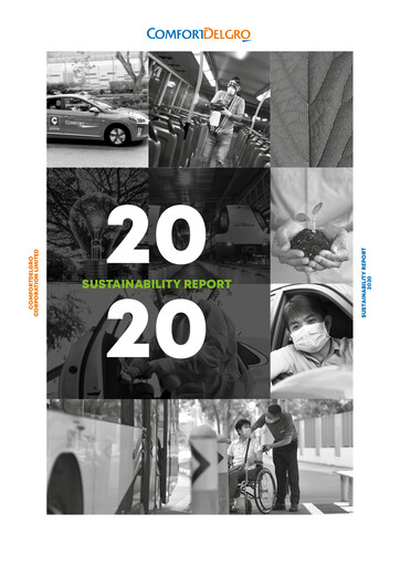 Thumbnail ComfortDelGro Sustainability Report 2020