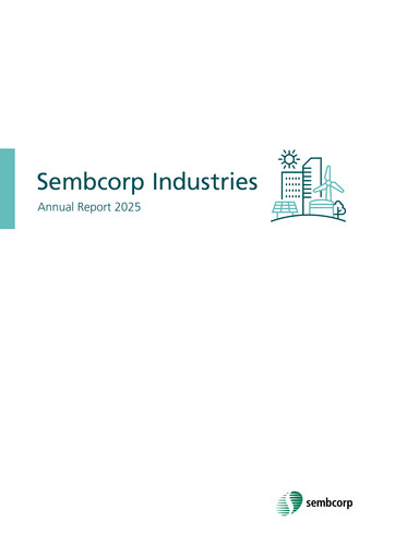 Thumbnail Sembcorp Annual Report 2025
