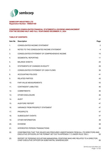 Thumbnail Sembcorp Financial Statement 2024