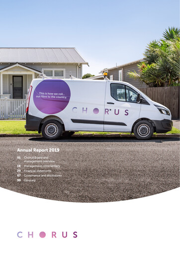 Thumbnail Chorus Annual Report 2019