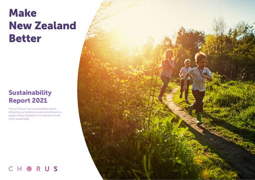 Thumbnail Chorus Sustainability Report 2021