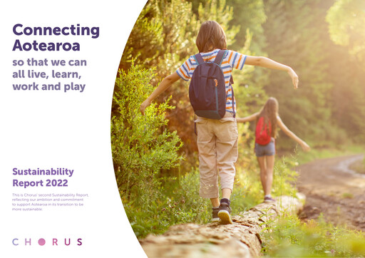 Thumbnail Chorus Sustainability Report 2022