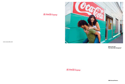 Thumbnail Coca-Cola Annual Report 2005