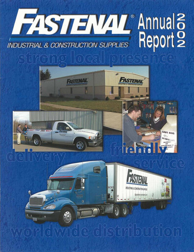 Thumbnail Fastenal Annual Report 2002