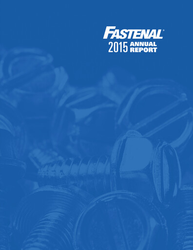 Vorschaubild Fastenal Jahresbericht 2015