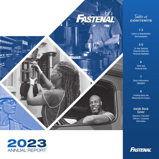 Vorschaubild Fastenal Jahresbericht 2023