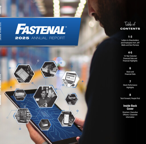 Vorschaubild Fastenal Jahresbericht 2025