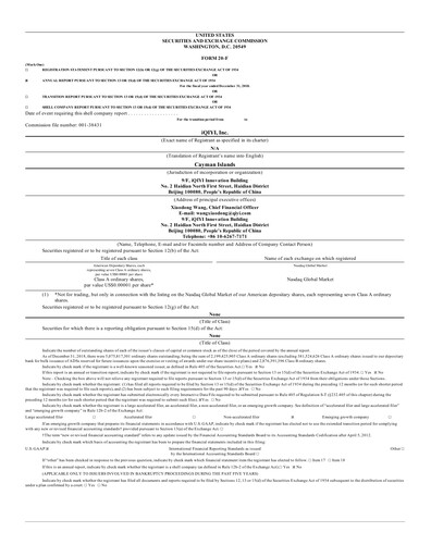 Vorschaubild iQIYI Jahresbericht 2018