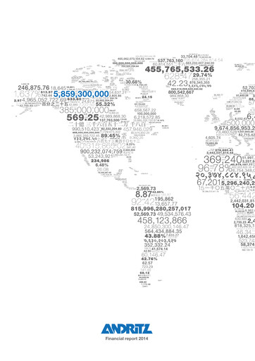 Thumbnail Andritz Financial Report 2014