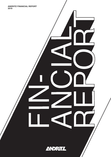 Thumbnail Andritz Financial Report 2018