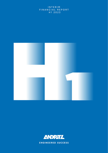 Miniature Andritz Rapport semestriel 2023-h1