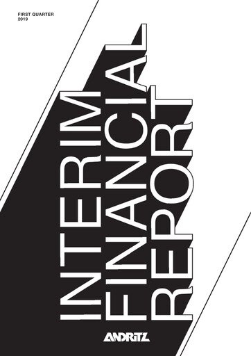 Thumbnail Andritz Quarterly Report 2019-q1