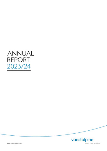 Thumbnail Voestalpine Annual Report 2023-2024