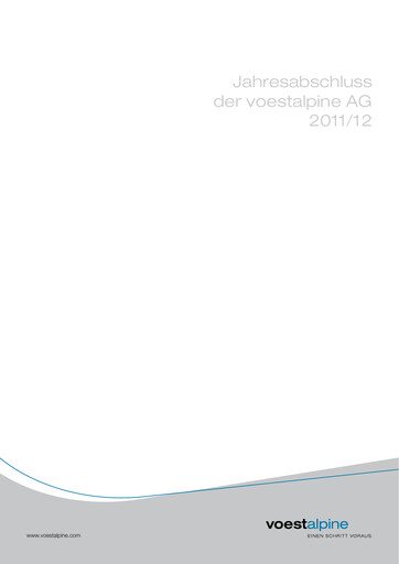 Thumbnail Voestalpine Financial Statement 2012
