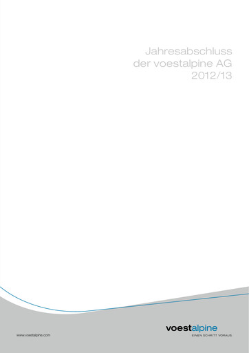 Thumbnail Voestalpine Financial Statement 2013